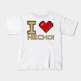 i love necho #12 Art Drawing in kite Kids T-Shirt